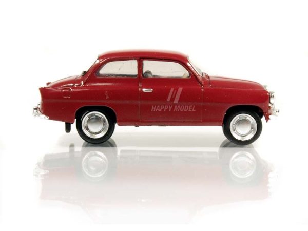 Škoda Octavia tmavě červená 1960 Brekina 27455 - Image 3