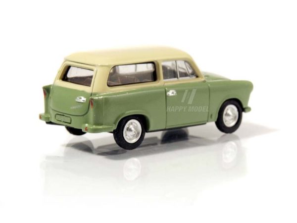 Trabant P 50 kombi zelený- světle béžový 1960 Brekina 27553 - Image 2