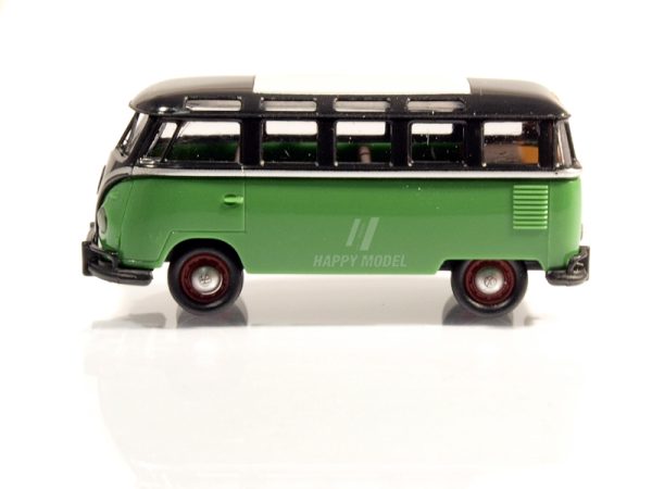 VW T1b Samba černá/zelená 1960 Brekina 31849 - Image 3