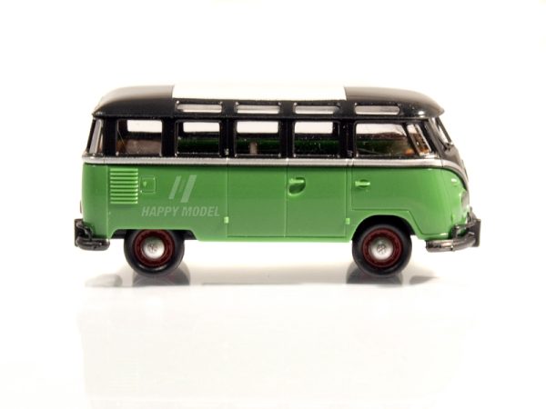VW T1b Samba černá/zelená 1960 Brekina 31849 - Image 4