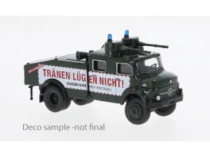 Mercedes LA 1113 vodní dělo Stuttgart21 1966 Brekina 47182