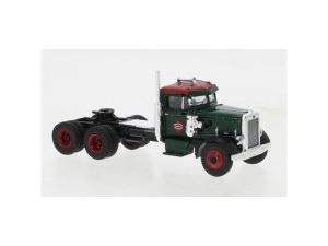 Peterbilt 281 tmavě zelená červená 1955 REA (USA) Brekina 85758