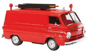 Dodge A 100 Van Fire Department Brekina 93440