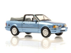 Ford Escort IV kabriolet tmavě modrá metalíza Brekina PCX870158