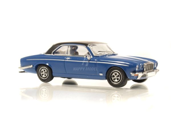 Jaguar XJ-C tmavě modrý/černý Brekina PCX870166