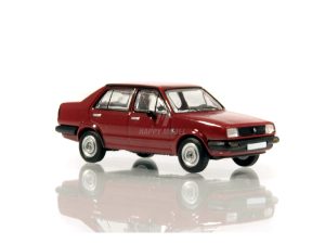 VW Jetta II tmavě červený 1984 Brekina PCX870197