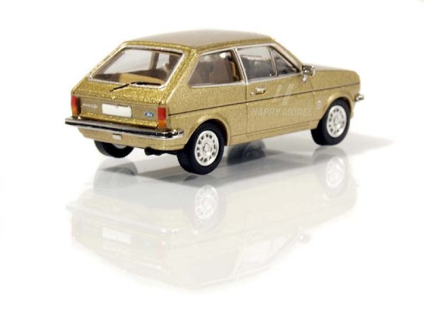 Ford Fiesta zlatý 1976 Brekina PCX870238 - Image 3