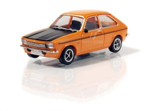 Opel Kadett C City oranžový / černý mat 1975 Brekina PCX870242