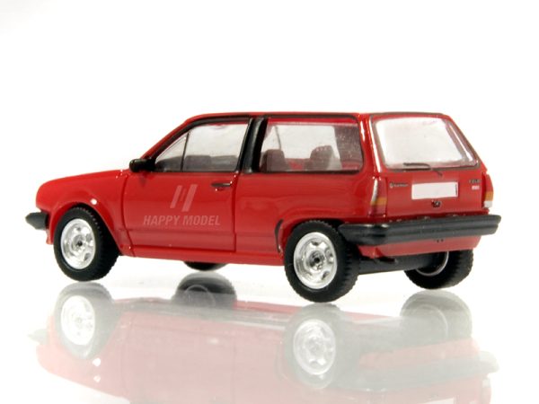 VW Polo II červené Brekina PCX870332 - Image 2