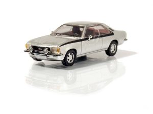Opel Commodore B coupe stříbrný Brekina PCX870345