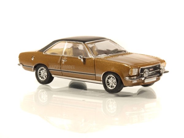 Opel Commodore B Coupe hnědá metalíza s černou Brekina PCX870346