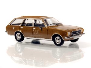 Opel Rekord D Caravan hnědá metalíza 1972 Brekina PCX870403