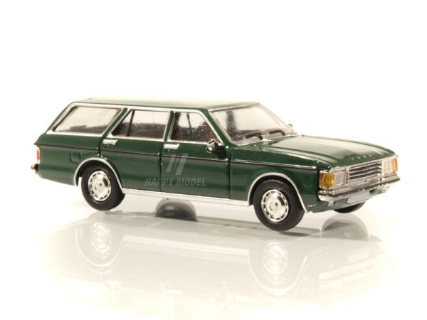 Ford Granada MK I Turnier tmavě zelený 1974 Brekina PCX870404