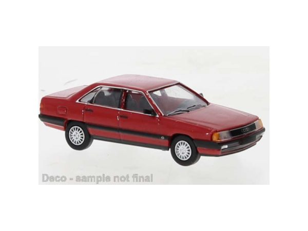 Audi 100 (C3) červené 1982 Brekina PCX870437