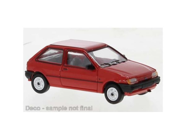 Ford Fiesta MK III  červený 1989 Brekina PCX870461