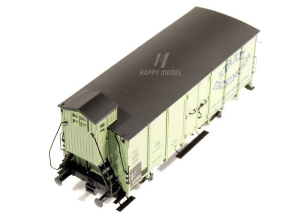 zavřený vůz [P] Wagen DB Staatlich Fachingen Brawa 49876 - Image 2