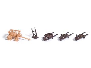 set ručních vozíků Busch 1630