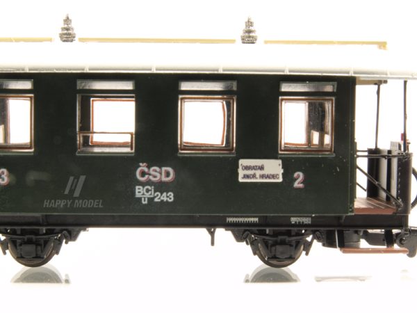 osobní vůz BCi/u 2.a 3. třídy ČSD limitovaná edice EMIB 2332 - Image 2