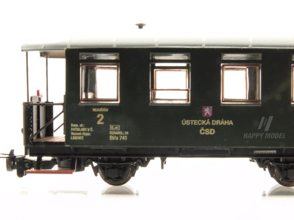 osobní vůz Bi/u 2.třídy ČSD limitovaná edice EMIB 2335 - Image 4