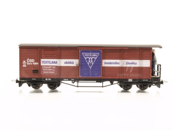 zavřený vůz Za/u ČSD TEXTILANA Liberec limitovaná edice EMIB 2371 - Image 2