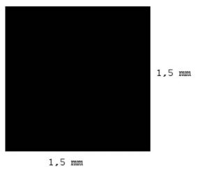 hranol 1,5 x 1,5mm délka 350mm 10ks Evergreen 153