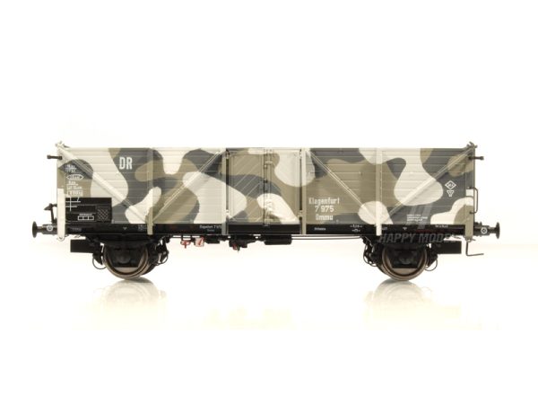 otevřený nákladní vůz černobílá kamufláž Exact train 20339 - Image 2