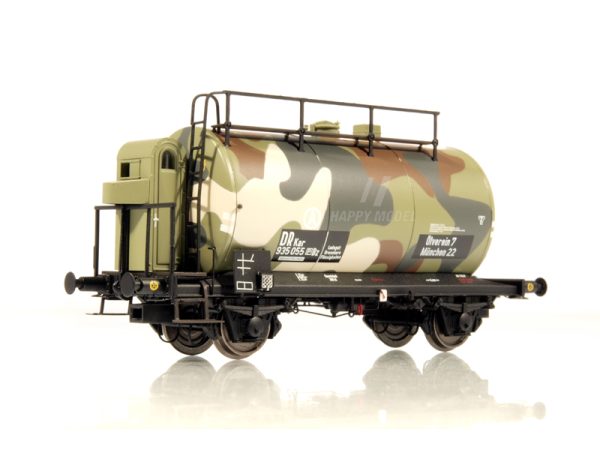 kotlový vůz DRG s brzdařskou kabinou kamufláž Exact train 20638