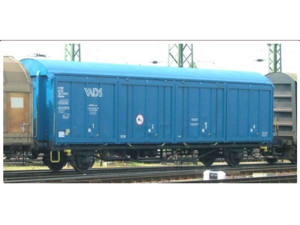 zavřený vůz Hbills modrý VADS ČD Exact train 20827