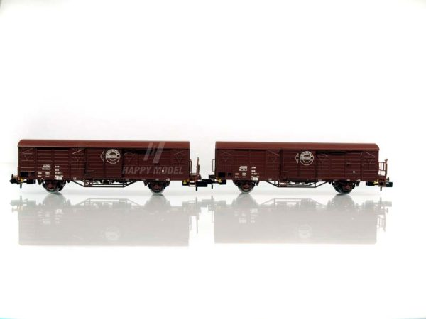 set zavřených vozů Gbqrss 1742 DR Fleischmann 826214 - Image 2