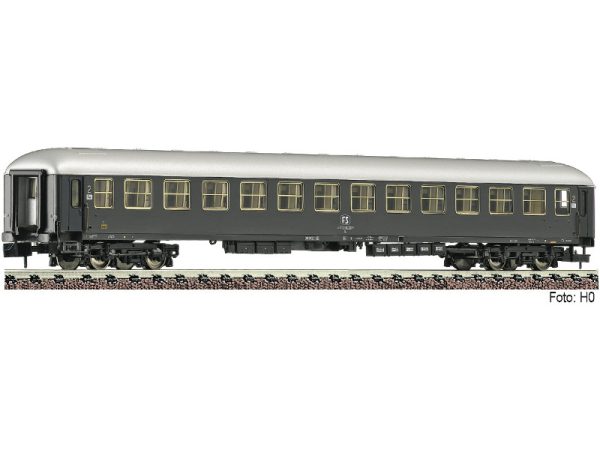 rychlíkový vůz UIC-X 2.třídy #2 šedý FS Fleischmann 863962