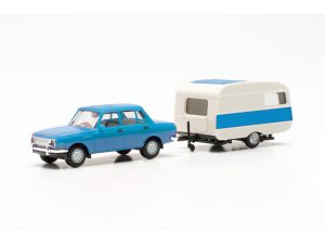 Wartburg 353 82 s karavanem Herpa 028585-002
