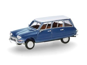 Citroën AMI 6 Break modrý s bílou střechou Herpa 038959-002