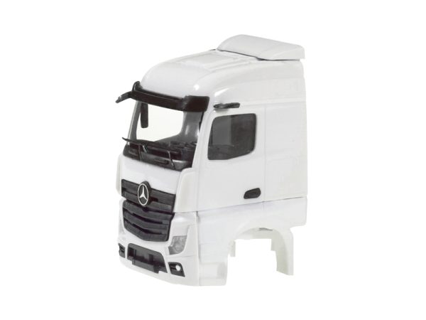 kabina pro MB Actros Streamspace bílá s ventilací 2 ks Herpa 086042