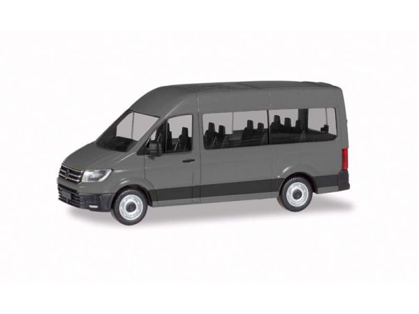 VW Crafter bus HD šedý Herpa 094252-002
