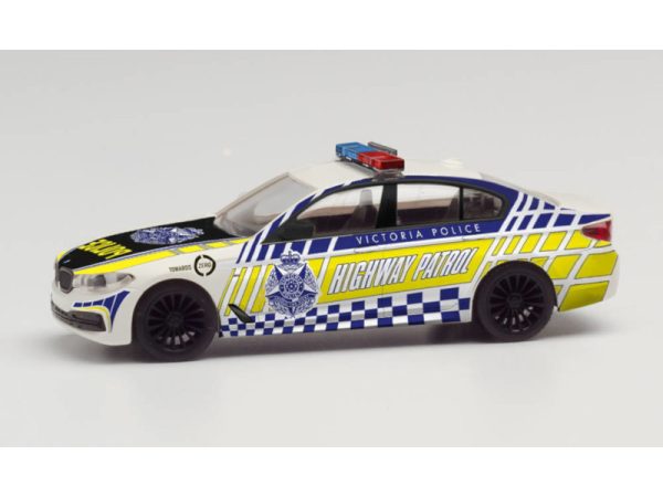 BMW 5 Limousine Victoria Police Herpa 095655