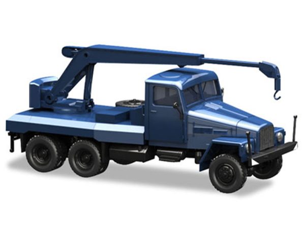 IFA G5 autojeřáb modrý Herpa 308106 - Image 2