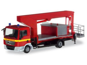 MAN TGL Ruthmann Steiger hasičská plošina Herpa 309721