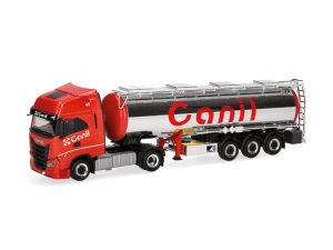 Iveco S-Way cisternový návěs Canil Herpa 319041