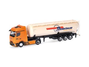 MB Actros Procabin cisternový návěs Steinkühler Herpa 319188