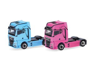 set WOMAN růžový a MAN modrý eTGX GX Herpa 319195