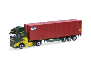 Volvo FH GL XL Electric kontejnerový návěs Ancotrans/CAI Herpa 319256