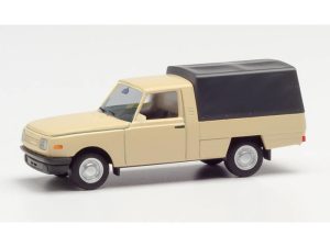 Wartburg 353 1985 s plachtou béžový Herpa 420921