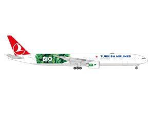 B777-300ER Turkish Bio Fuel – TC-LJH Herpa 538442