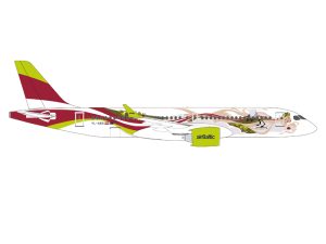 A220-300 airBaltic 50th A220 – YL-ABX Herpa 573535