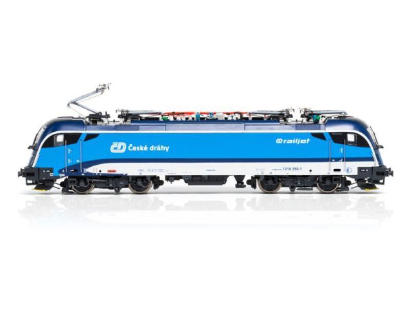 elektrická lokomotiva 1216 ČD se zvukem Jägerndorfer 29452