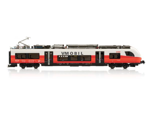 4dílná jednotka Cityjet VMobil Sbahn Jägerndorfer 49800 - Image 2