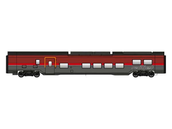set 2 osobních vozů Railjet ÖBB Jägerndorfer 72200 - Image 3