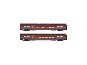 set 2 osobních vozů Railjet ÖBB Jägerndorfer 72210
