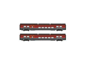 set 2 osobních vozů Railjet ÖBB Jägerndorfer 72220