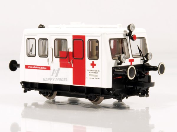 motorová drezína ÖBB Rakouský červený kříž VI.epocha Liliput L133041 - Image 2